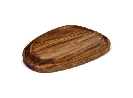 InSideOut 2er-Pack Holztabletts in Bioform