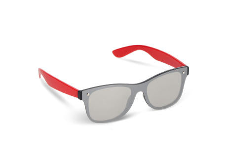 Justin R-PC Sonnenbrille mit verspiegelten Uni-Gläsern UV400