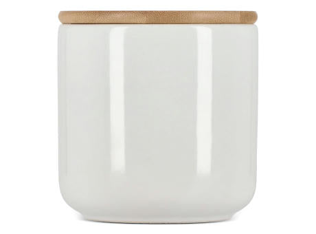 Vorratsdose aus Keramik & Bambus 500 ml