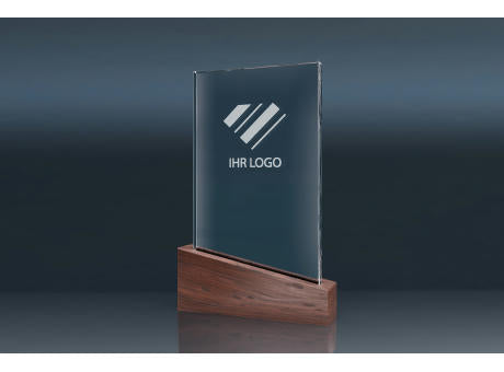 Crystal Trophy WOODEN SLOPE