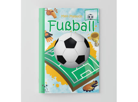 Mein Malbuch FUSSBALL