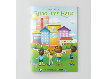 Mein Malbuch Rund ums Haus