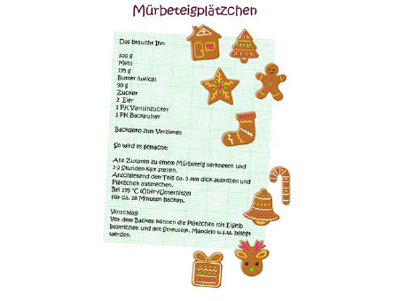Weihnachtsbacken mit Kinder