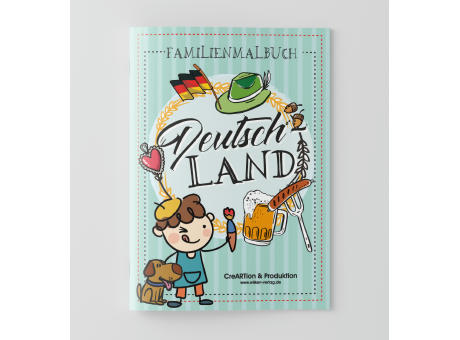 Familienmalbuch DEUTSCHLAND