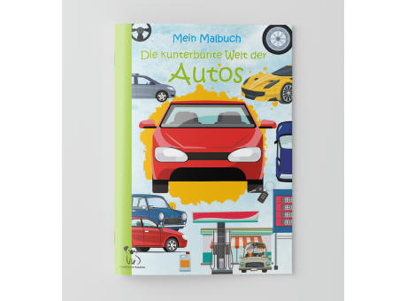 Mein Malbuch Die kunterbunte Welt der Autos
