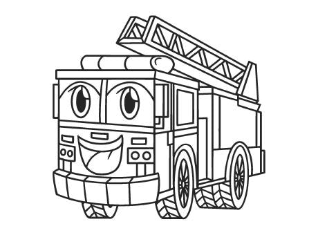 Mein erstes Malbuch Feuerwehr