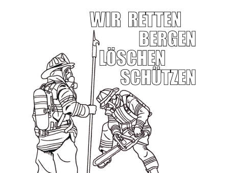 Mein Malbuch Feuerwehr