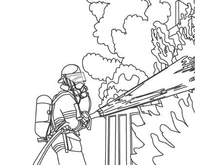 Mein Malbuch Feuerwehr