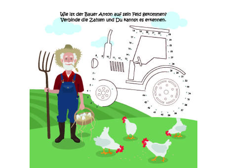Molli auf dem Bauernhof