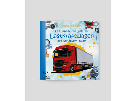 Mein Malbuch Lastkraftwagen