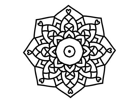 Mein Malbuch Mandala