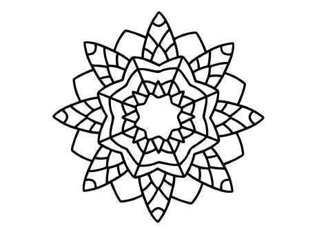 Mein Malbuch Mandala