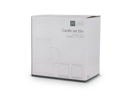 InSideOut Karaffe Elin mit 2 Gläsern