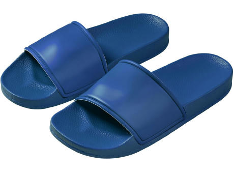 Badelatschen Unveredelt Classic "Royal Blau"