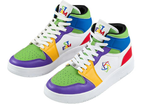 Sneaker mit Druck & Prägung "URBANGLIDE - HIGH CUT"