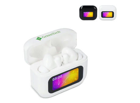 Kabellose ANC-Earbuds mit LCD-Touchscreen-Steuerung