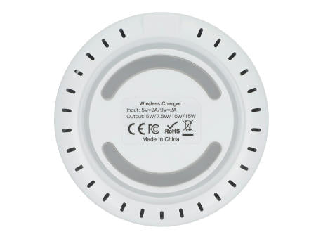 Kabelloses Schnellladegerät 15 W mit LED-Anzeige