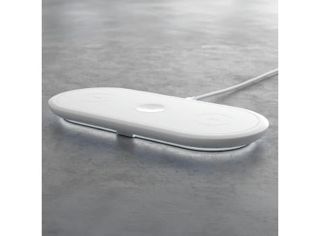 3-in-1 15 W Drahtloses Ladegerät für Handys, Apple Watch und AirPods.