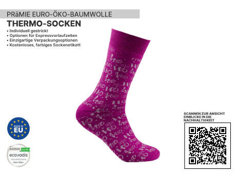 Premium Thermal Sock Nachhaltige Socken