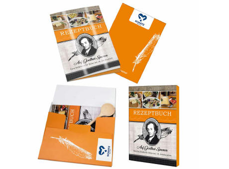 Rezeptbuch-Set "Auf Goethes Spuren" - Set neutral