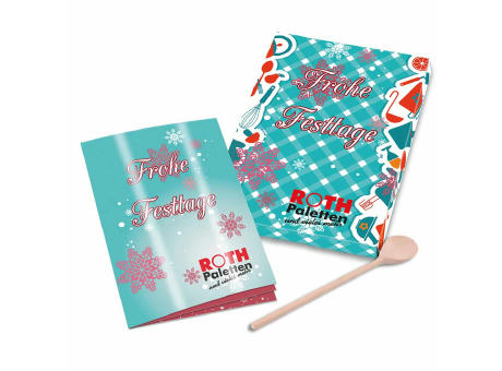 Rezeptbuch-Set "Weihnachten" - Set neutral
