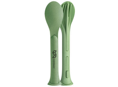 KOZIOL KLIKK POCKET Besteck-Set 3-teilig