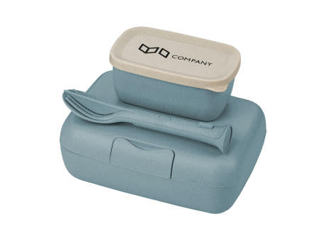 KOZIOL CANDY READY Lunchbox-Set + Besteck-Set
