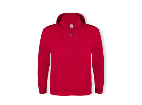 Erwachsene Sweatshirt mit Kapuze + Reißverschluss "keya" SWZ280