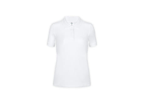 Frauen Weiß Polo-Shirt "keya" WPS180