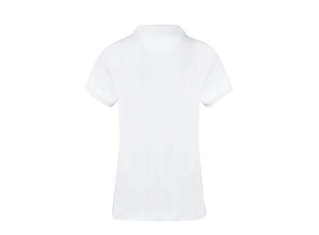 Erwachsene Frauen Weiß Polo-Shirt Koupan