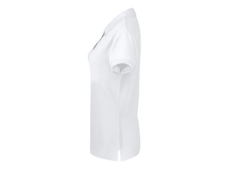 Erwachsene Frauen Weiß Polo-Shirt Koupan
