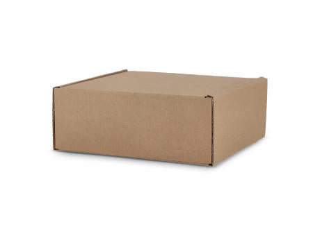 Individuell gestalteter Geschenkkarton 24.3 x 24.3 x 9.9 cm