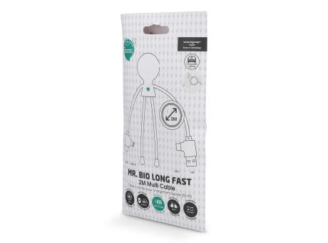 2092 - Xoopar Mr. Bio Lang 60 W PD Multi-Ladekabel 2 Meter