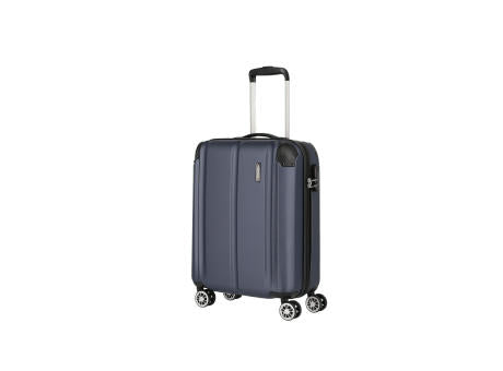 travelite CITY 4-Rollen Trolley S Marine