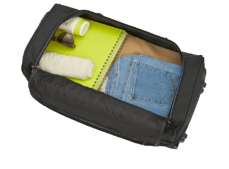 travelite BASICS Rollenreisetasche 55cm Schwarz