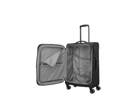 travelite UMBRIA Trolley 4-Rollen M exp. Black