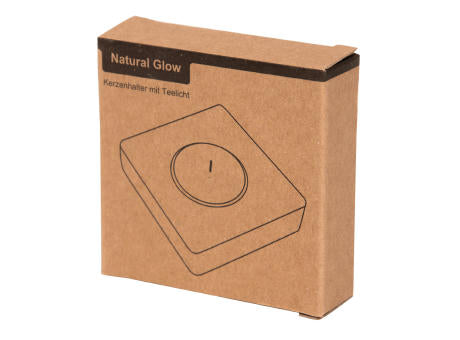 NATURAL GLOW - Teelichthalter