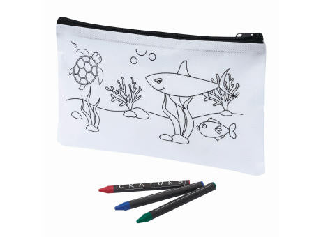 COLOURFUL SCHOOL - Stiftetasche