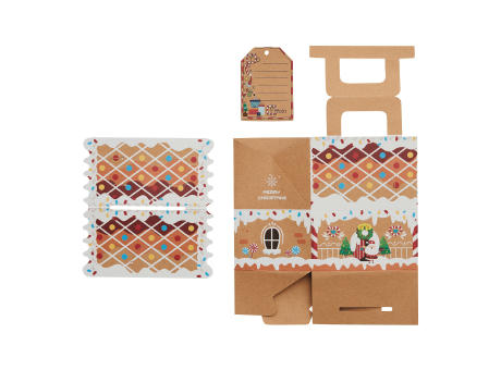 SMALL PRESENT - Papp-Geschenkhäuschen