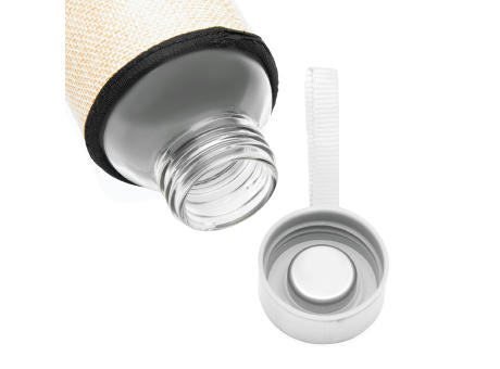 TAKE JUTY - Glas-Trinkflasche