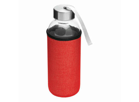 TAKE JUTY - Glas-Trinkflasche