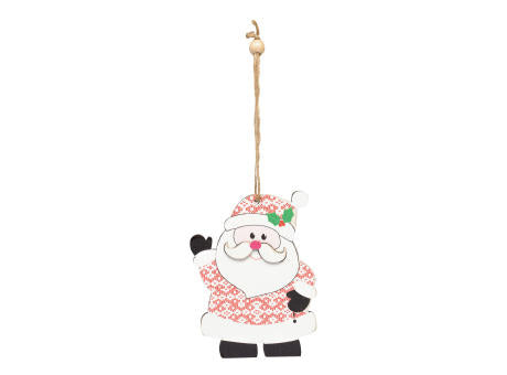 WOODEN SNOWI - Geschenk- / Baumanhänger