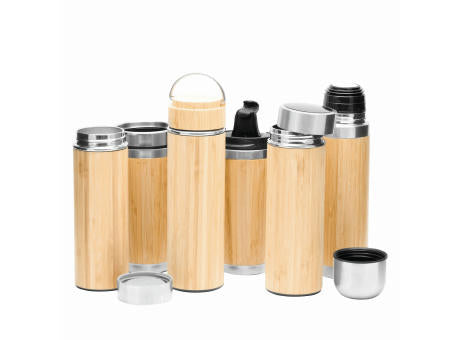 BAMBOO GO - Isolierflasche