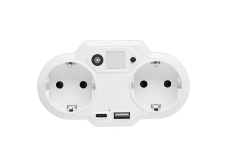 ENDLESS POWER NIGHT - USB-Adapter-Stecker-Netzteil mit Nachtlicht