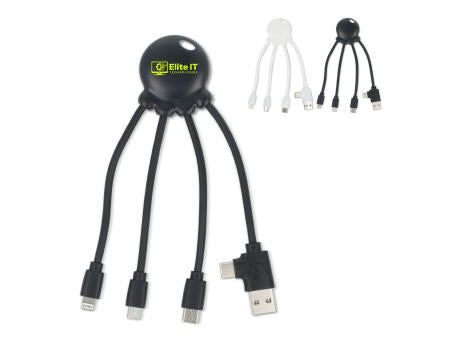 4009| Xoopar Eco Octopus Ladekabel Ocean Bound Plastic