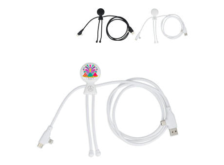 Xoopar Mr. Bio Lang 60 W PD Multi-Ladekabel 1.2 Meter