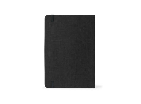 HOMERO. Set bestehend aus einem A5-Hardcover-Notizblock und einem Bambus-Kugelschreiber