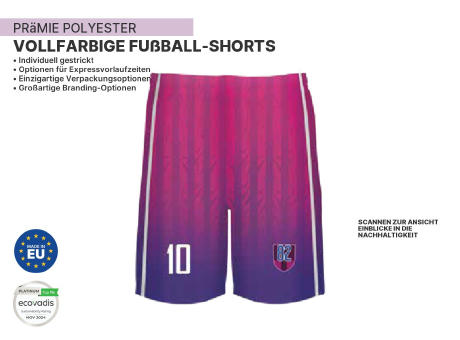 Full Colour Football Shorts