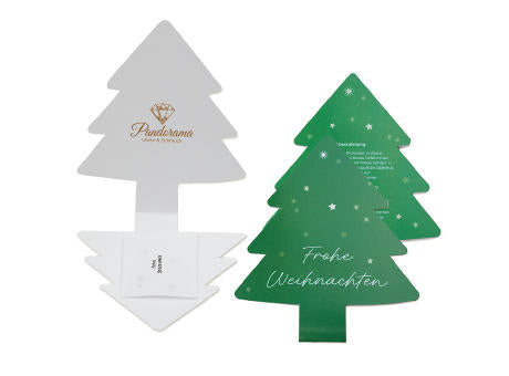 Klappkärtchen Tannenbaum - neutral