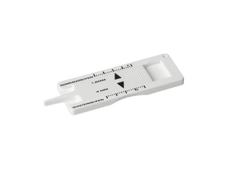 Schlüsselanhänger "Reifenprofilmesser"